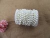 1Roll X 15m Pearl Simulate Ball Beaded Chain for Craft 8mm