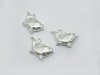 10 Shiny silver Goldfish Pendants Charms finding 10 Shiny silver Goldfish Pendants Charms finding