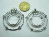20 Metal Triple Circle Pendants Jewelery Finding