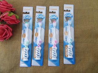 12 Dog Clean Morning Toothbrushes for Kids Mixed Color