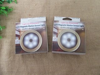 6Pcs New Led Magnetic Motion Sensor Light 6 Ultra-Bright LEDs