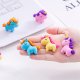 36Pcs Unicorn Shaped Erasers Children School Use Mixed