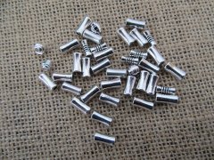 200Pcs Metal Tube Spacer Beads Jewellery Finding Assorted
