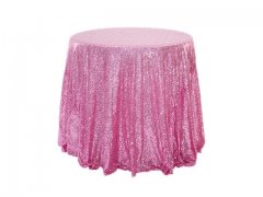 1Pc Pink Sequin Table Cloth Cover Backdrop Wedding Party 120x240 1Pc Pink Sequin Table Cloth Cover Backdrop Wedding Party 120x240