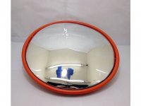 1X New Red 30cm Indoor Convex Security Safety Mirror