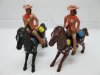 1Case X 12sets Wild West Cowboy On Horse Figure Toys 14cm High 1Case X 12sets Wild West Cowboy On Horse Figure Toys 14cm High
