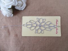 6Pcs Rhinestone Fringe Design Arm Chain Arm Link Jewelry Accesso