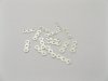 1000 Silver Spacer Bars 3 Hole 10mm Connector Jewellery Finding