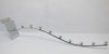 10 Metal Slatwall Waterfall Arm Hooks 31.5cm long 10 Metal Slatwall Waterfall Arm Hooks 31.5cm long