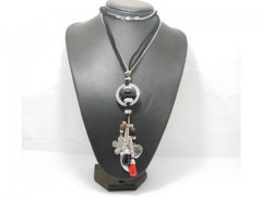 6Pcs Fashion Charms Drop Necklace Assorted