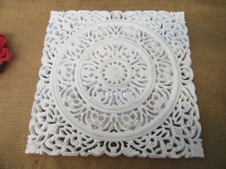 1Pc Baroque Unqiue Decorative Square Frame Wall Home Garden