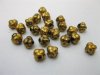 1300Pcs 10mm Gold Plated Knot Loose Beads Finding