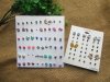 4Card Lady Girl Various Earrings Set Stud Hoop Earrings 4Card Lady Girl Various Earrings Set Stud Hoop Earrings