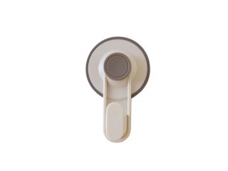 4x2Pcs Vacuum Hook with Suction Cup Towel Holder Hanger