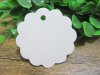 100 White Blank Gift Tag Label Wedding Bomboniere Favour 6x6cm 100 White Blank Gift Tag Label Wedding Bomboniere Favour 6x6cm