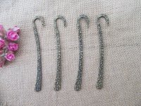10Pcs Bronze Color Butterfly n Flower Carved Hook Metal Bookmark