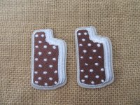 12Pcs Embroidered Iron On Patch Clothes Sewing Patches - Rock
