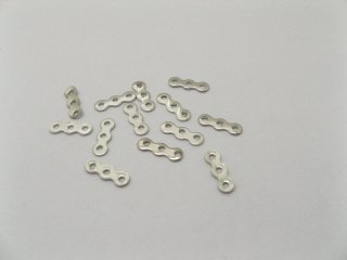 1000 Nickel Spacer Bars 3 Hole 10mm Connector Finding
