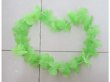 12 Green Hawaiian Dress Party Flower Leis/Lei 100cm