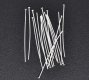 500Gram (2280Pcs) Silver Plated 50mm Head Pins Jewelry Finding