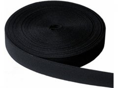 1Roll X 16 Meters Black Sewing Elastic 2.5cm