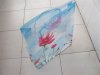 12 Sky Blue w/Flower Plastic Gift Packing Bags 40x35cm