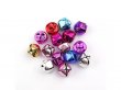 250g (130Pcs) Round Jingle Bells Beads Pendants Craft Mixed Colo