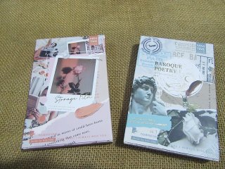 4Boxes Vintage Baroque Stickers Boxed Set Elegant Classic Ornate