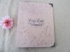 1Pc DIY Kraft Cardboard Paper Round Ring Binder Cover for Journa 1Pc DIY Kraft Cardboard Paper Round Ring Binder Cover for Journa