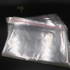 1000 Clear Self-Adhesive Seal Plastic Bag 24x32cm