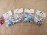12Sheet x 35g Metallic Beads DIY Craft Jewelry Making Accessory