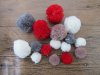 1Box x 16pcs Pompons Deco Boules Ronds 30mm/50mm 1Box x 16pcs Pompons Deco Boules Ronds 30mm/50mm