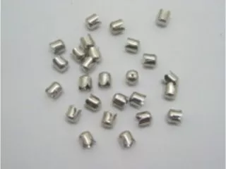 1000 Nickel plated flower Clasps Jewelry finding