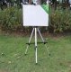1X Artist Silvery Aluminum Folding Easel + Carrying Case