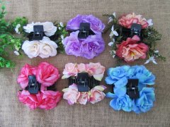 1Pc Girls Women Floral Flower Hair Claw Hair Clip Barrette Part 1Pc Girls Women Floral Flower Hair Claw Hair Clip Barrette Part