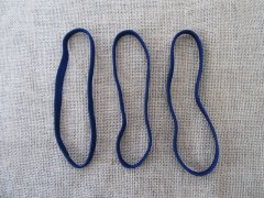 1Pc Blue Elastic Hair Bands Hair Ties 18cm Long