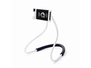 2Pcs Hand Free Flexible Lazy Hang On Neck Mobile Phone Holder