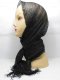 10 New Black & Sliver String Cord Lady Scarves 10 New Black & Sliver String Cord Lady Scarves