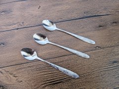 10Pcs Long Handled Stainless Steel Tableware Spoon 13.5cm 10Pcs Long Handled Stainless Steel Tableware Spoon 13.5cm