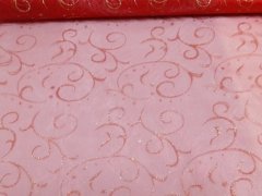 4x1Roll Organza Ribbon 49cm Wide for Craft ac-ft388 4x1Roll Organza Ribbon 49cm Wide for Craft ac-ft388