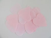 1000X Heart Shape Petals Wedding Party Decoration - Pink