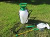 1X 5Litre White Backpack Pressure Water Garden Sprayer
