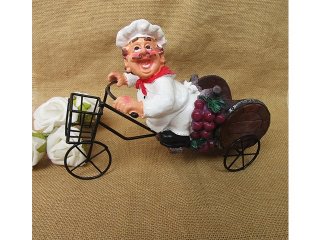 1Pc Biking Baker Statue Figures Decoration Room Display 1Pc Biking Baker Statue Figures Decoration Room Display
