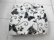 (image for) 2Pcs HQ Ivory Butterfly Hemp Pillow Cushion Covers 43cm