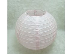 (image for) 10Pcs Plain Light Pink Paper Lantern Wedding Favor 25cm