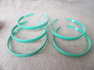 1Pc Green Headbands Hair Clips Craft for DIY 12MM