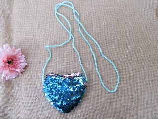 12Pcs Sparkling Cross-Body Sequins Coin Purse Pouch (image for) 12Pcs Sparkling Cross-Body Sequins Coin Purse Pouch