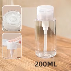 (image for) 5Pcs 200ML Refillable Bottles Push-type Bottling Push Down Empty