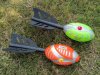 24Pcs Outdoor Foam The Rockets Toy Hand Throwing Flying Football