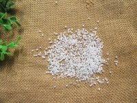 450g White Tube Glass Bugle Seed Beads 2mm 450g White Tube Glass Bugle Seed Beads 2mm